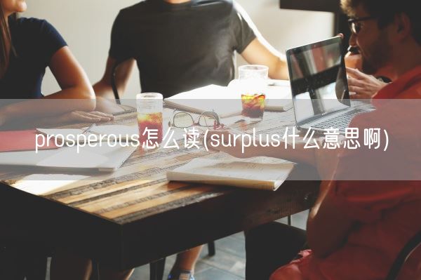 prosperous怎么读(surplus什么意思啊)(图1)
