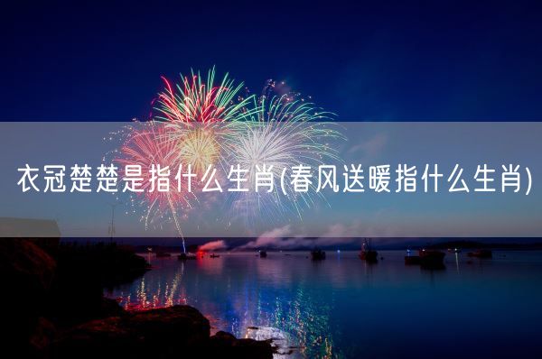 衣冠楚楚是指什么生肖(春风送暖指什么生肖)(图1)