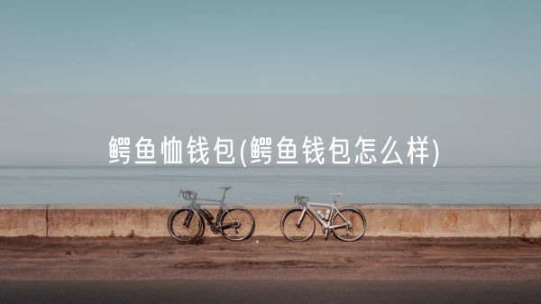 鳄鱼恤钱包(鳄鱼钱包怎么样)(图1)