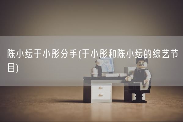 陈小纭于小彤分手(于小彤和陈小纭的综艺节目)(图1)