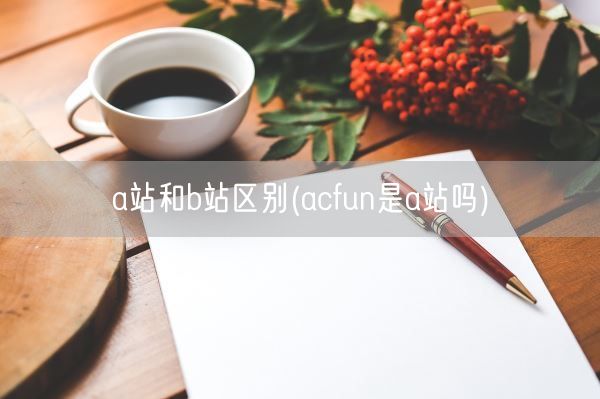 a站和b站区别(acfun是a站吗)(图1)
