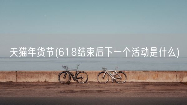 天猫年货节(618结束后下一个活动是什么)(图1)