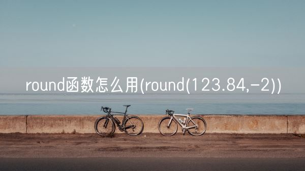 round函数怎么用(round(123.84,-2))(图1)