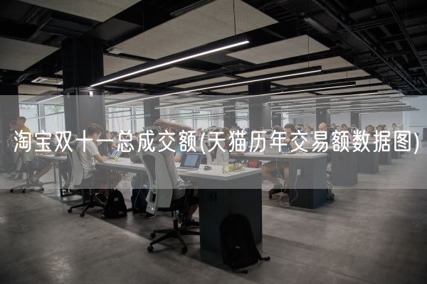 淘宝双十一总成交额(天猫历年交易额数据图)(图1)