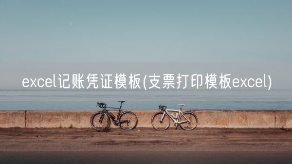 excel记账凭证模板(支票打印模板excel)(图1)