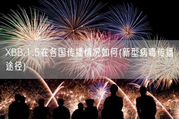 XBB.1.5在各国传播情况如何(新型病毒传播途径)(图1) XBB.1.5在各国传播情况如何(新型病毒传播途径)(图1)