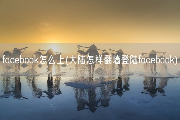 facebook怎么上(大陆怎样翻墙登陆facebook)(图1)