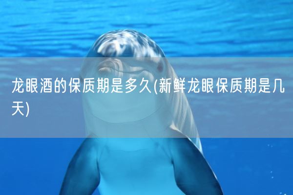 龙眼酒的保质期是多久(新鲜龙眼保质期是几天)(图1)