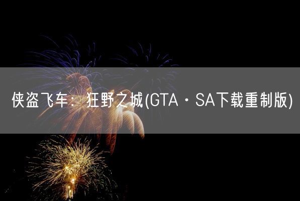 侠盗飞车：狂野之城(GTA·SA下载重制版)(图1)