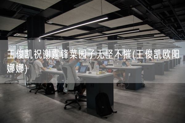 王俊凯祝谢霆锋菜园子无坚不摧(王俊凯欧阳娜娜)(图1)