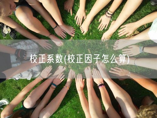 校正系数(校正因子怎么算)(图1)