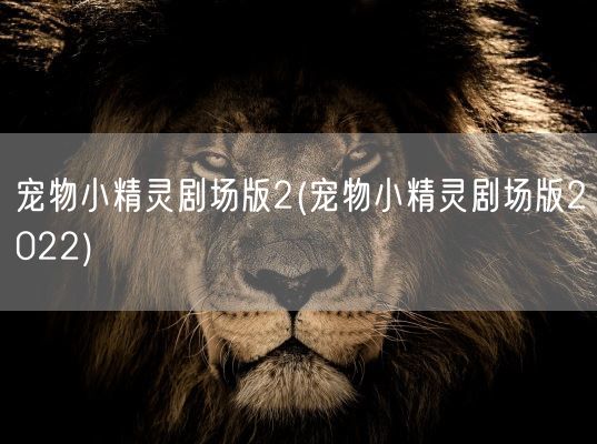 宠物小精灵剧场版2(宠物小精灵剧场版2022)(图1)