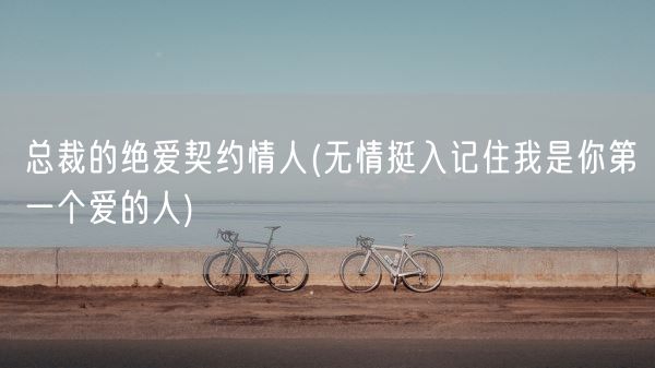 总裁的绝爱契约情人(无情挺入记住我是你第一个爱的人)(图1)