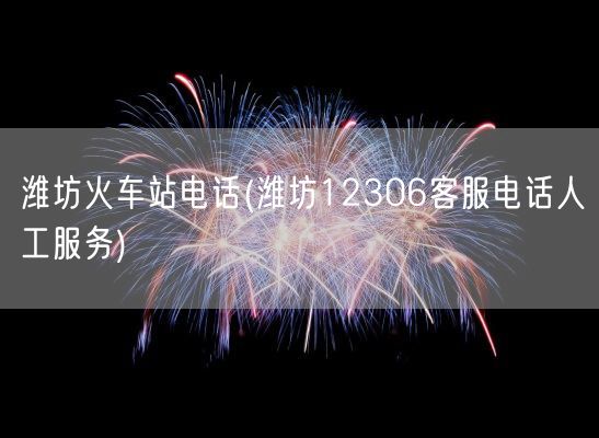 潍坊火车站电话(潍坊12306客服电话人工服务)(图1)