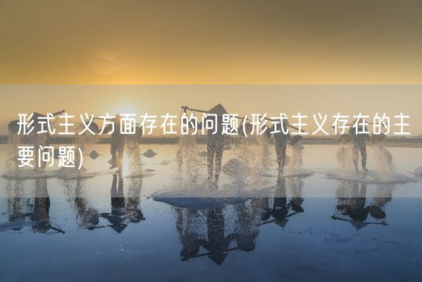 ****方面存在的问题(****存在的主要问题)(图1)