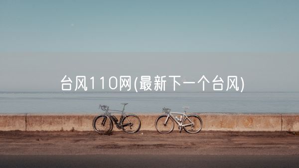 台风110网(最新下一个台风)(图1)