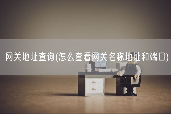 网关地址查询(怎么查看网关名称地址和端口)(图1) 网关地址查询(怎么查看网关名称地址和端口)(图1)
