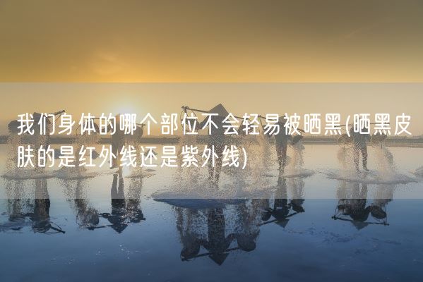 我们身体的哪个部位不会轻易被晒黑(晒黑皮肤的是红外线还是紫外线)(图1)