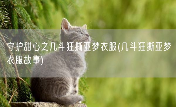 守护甜心之几斗狂撕亚梦衣服(几斗狂撕亚梦衣服故事)(图1)