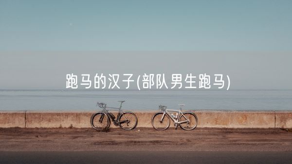 跑马的汉子(部队男生跑马)(图1) 跑马的汉子(部队男生跑马)(图1)