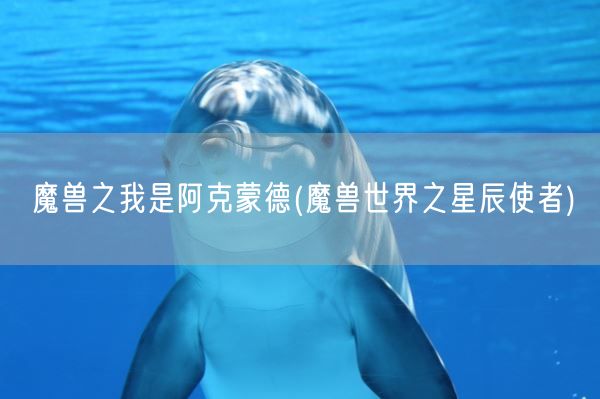 魔兽之我是阿克蒙德(魔兽世界之星辰使者)(图1)