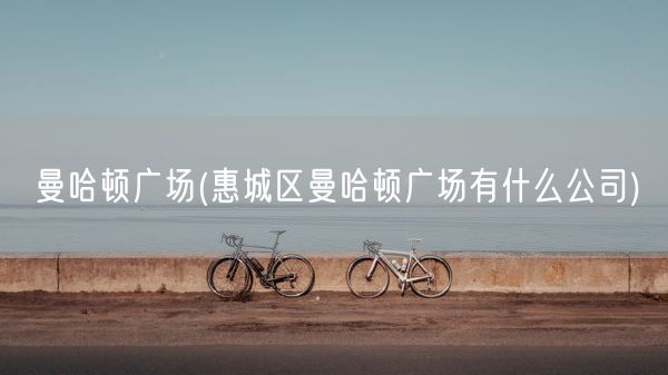 曼哈顿广场(惠城区曼哈顿广场有什么公司)(图1)