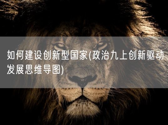 如何建设创新型国家(政治九上创新驱动发展思维导图)(图1) 如何建设创新型国家(政治九上创新驱动发展思维导图)(图1)