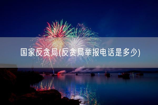 国家反贪局(反贪局举报电话是多少)(图1)