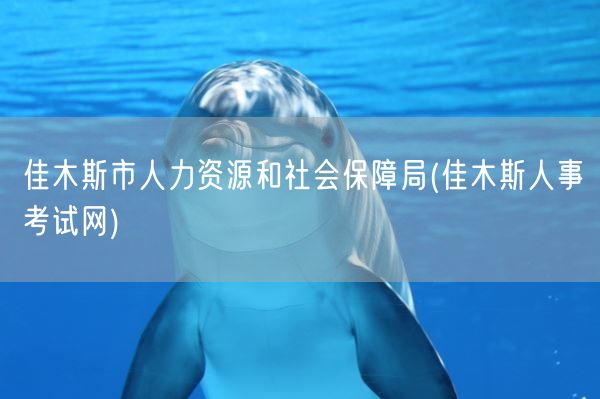 佳木斯市人力资源和社会保障局(佳木斯人事考试网)(图1)