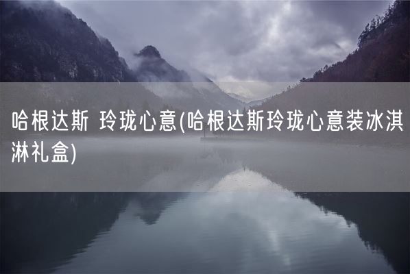 哈根达斯 玲珑心意(哈根达斯玲珑心意装冰淇淋礼盒)(图1)