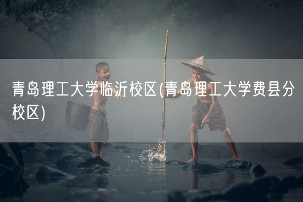 青岛理工大学临沂校区(青岛理工大学费县分校区)(图1) 青岛理工大学临沂校区(青岛理工大学费县分校区)(图1)