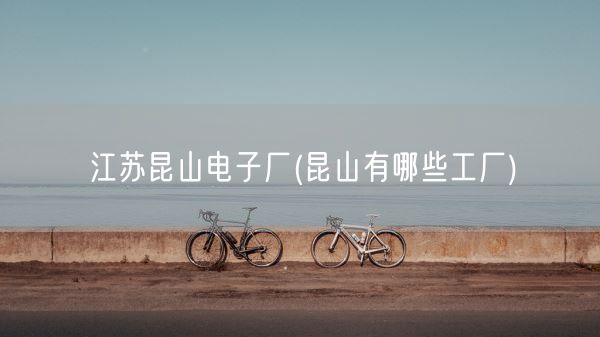 江苏昆山电子厂(昆山有哪些工厂)(图1)