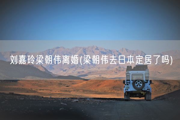 刘嘉玲梁朝伟离婚(梁朝伟去日本定居了吗)(图1)