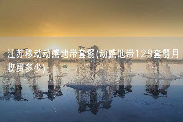 江苏移动动感地带套餐(动感地带128套餐月收费多少)(图1)