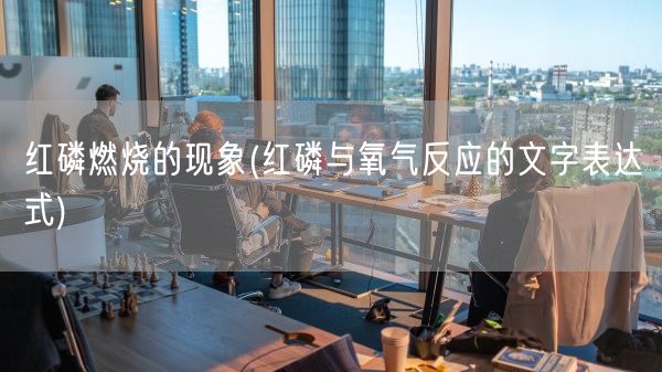 红磷燃烧的现象(红磷与氧气反应的文字表达式)(图1)