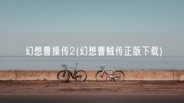 幻想曹操传2(幻想曹贼传正版下载)(图1)