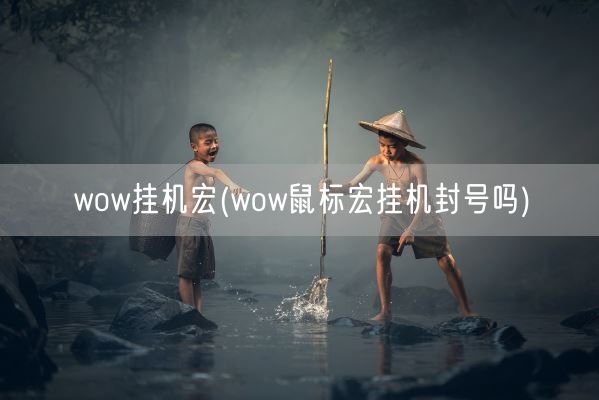 wow挂机宏(wow鼠标宏挂机封号吗)(图1)