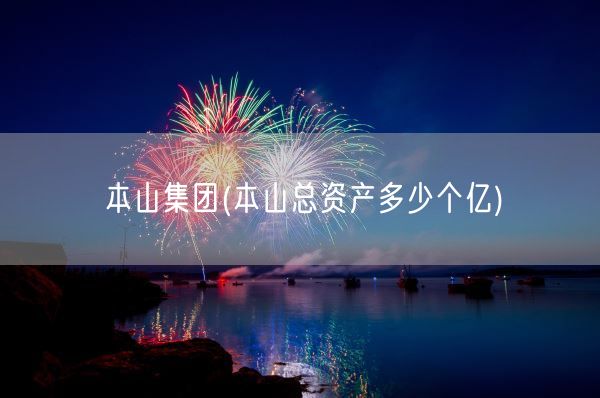 本山集团(本山总资产多少个亿)(图1)