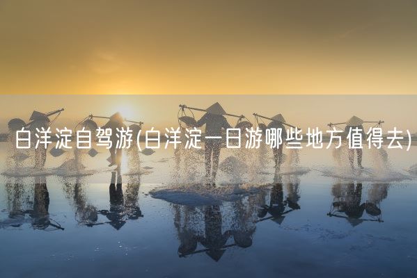 白洋淀自驾游(白洋淀一日游哪些地方值得去)(图1)