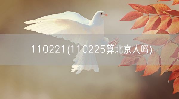 110221(110225算北京人吗)(图1) 110221(110225算北京人吗)(图1)