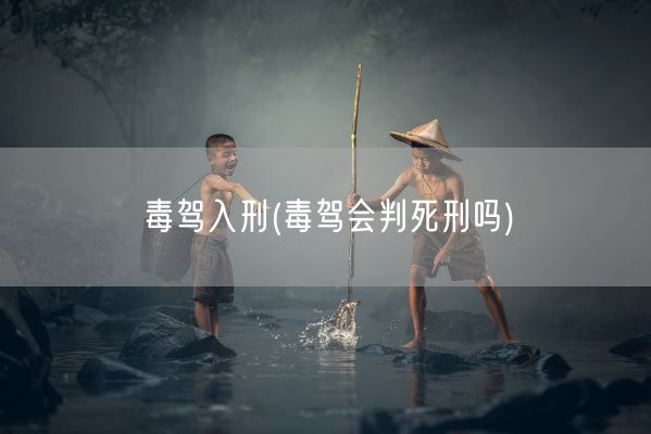 毒驾入刑(毒驾会判死刑吗)(图1) 毒驾入刑(毒驾会判死刑吗)(图1)