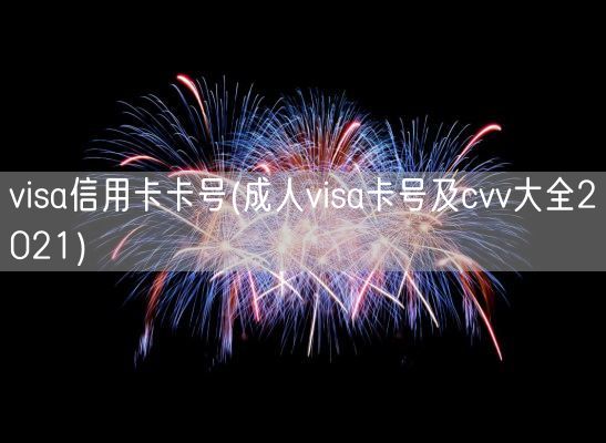 visa信用卡卡号(成人visa卡号及cvv大全2021)(图1) visa信用卡卡号(成人visa卡号及cvv大全2021)(图1)