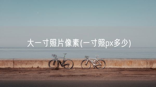 大一寸照片像素(一寸照px多少)(图1) 大一寸照片像素(一寸照px多少)(图1)
