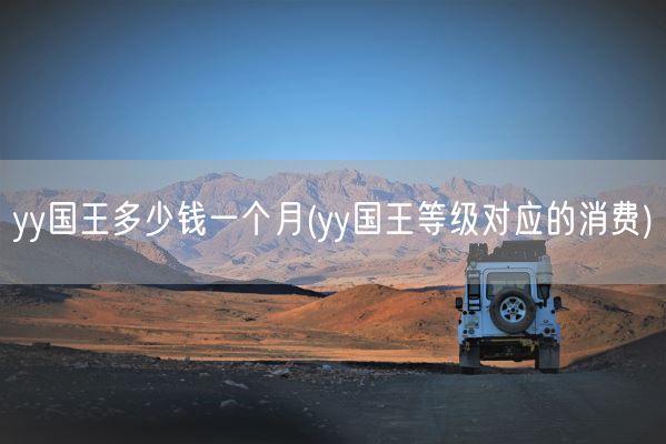 yy国王多少钱一个月(yy国王等级对应的消费)(图1) yy国王多少钱一个月(yy国王等级对应的消费)(图1)