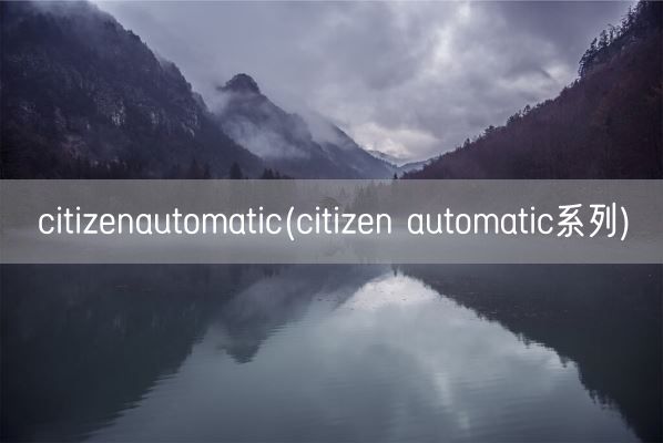 citizenautomatic(citizen automatic系列)(图1)