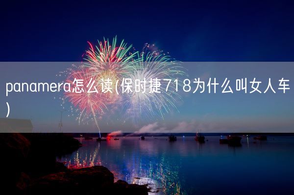 panamera怎么读(保时捷718为什么叫女人车)(图1)