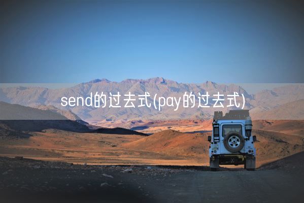 send的过去式(pay的过去式)(图1)