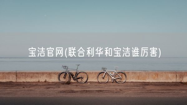 宝洁官网(联合利华和宝洁谁厉害)(图1)