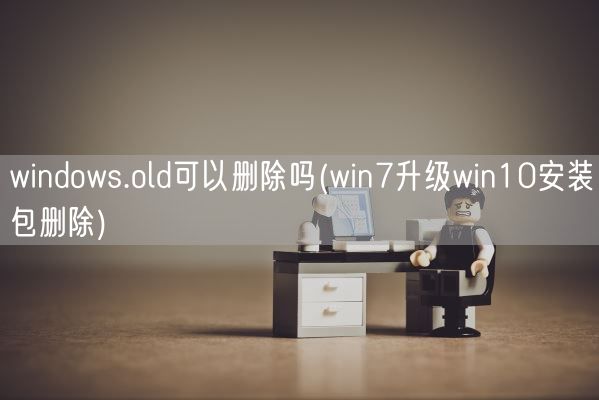 windows.old可以删除吗(win7升级win10安装包删除)(图1)