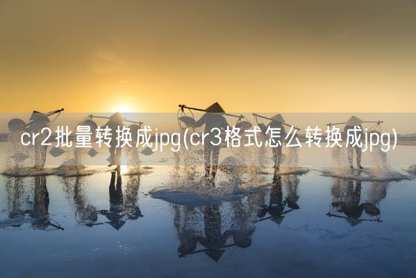 cr2批量转换成jpg(cr3格式怎么转换成jpg)(图1) cr2批量转换成jpg(cr3格式怎么转换成jpg)(图1)